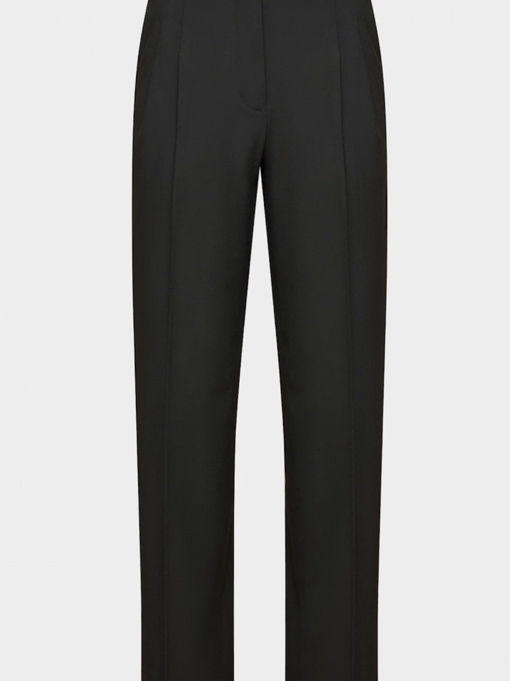 Aritzia Black Tailored Straight-Leg Trousers